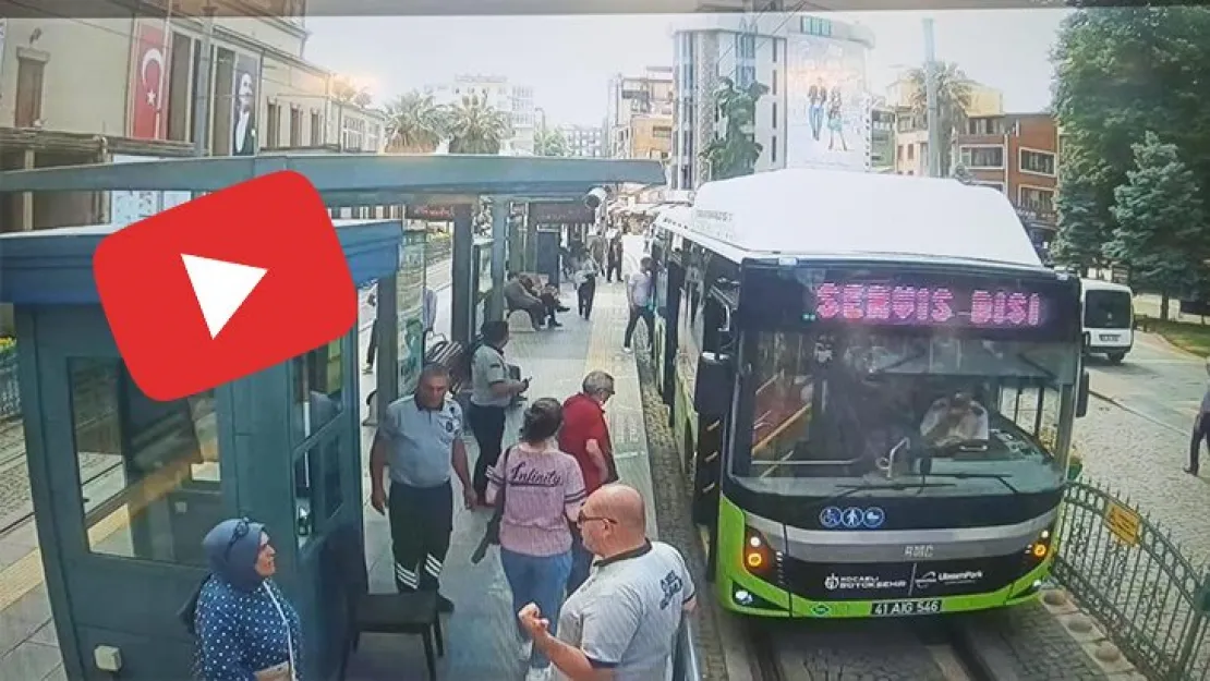 İki tramvay böyle çarpıştı