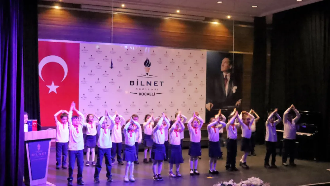 İlk karnelerini Kocaeli Bilnet'ten aldılar