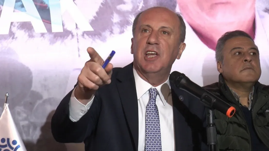 İnce: FETÖ'cüsü, PKK'lısı satın almışlar Atatürk'ün partisini!
