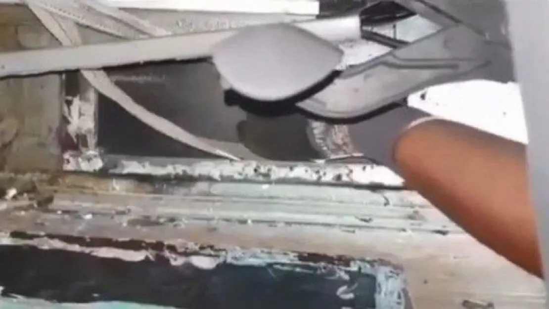 İpi çektikçe yolcu otobüsünden eroin fışkırdı 
