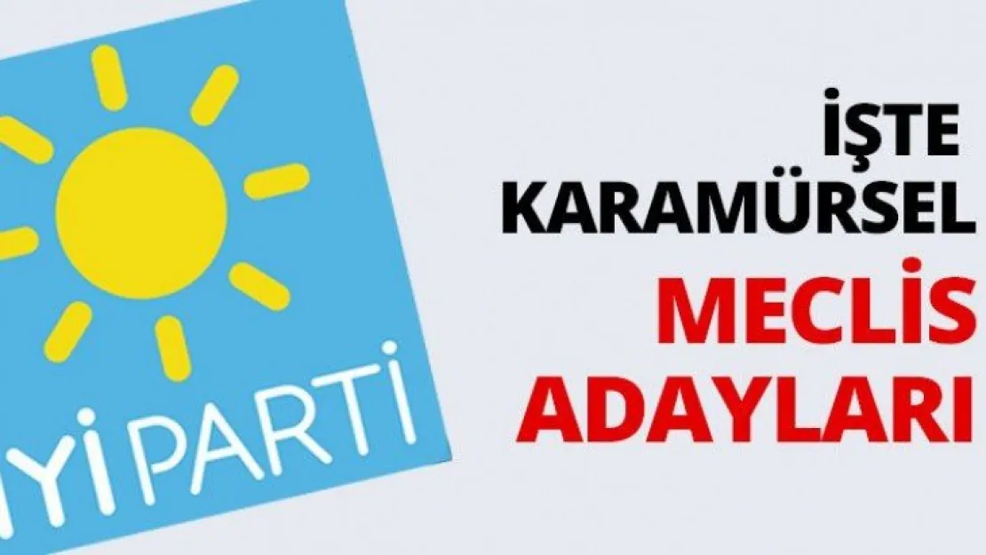 İşte Karamürsel meclis adayları