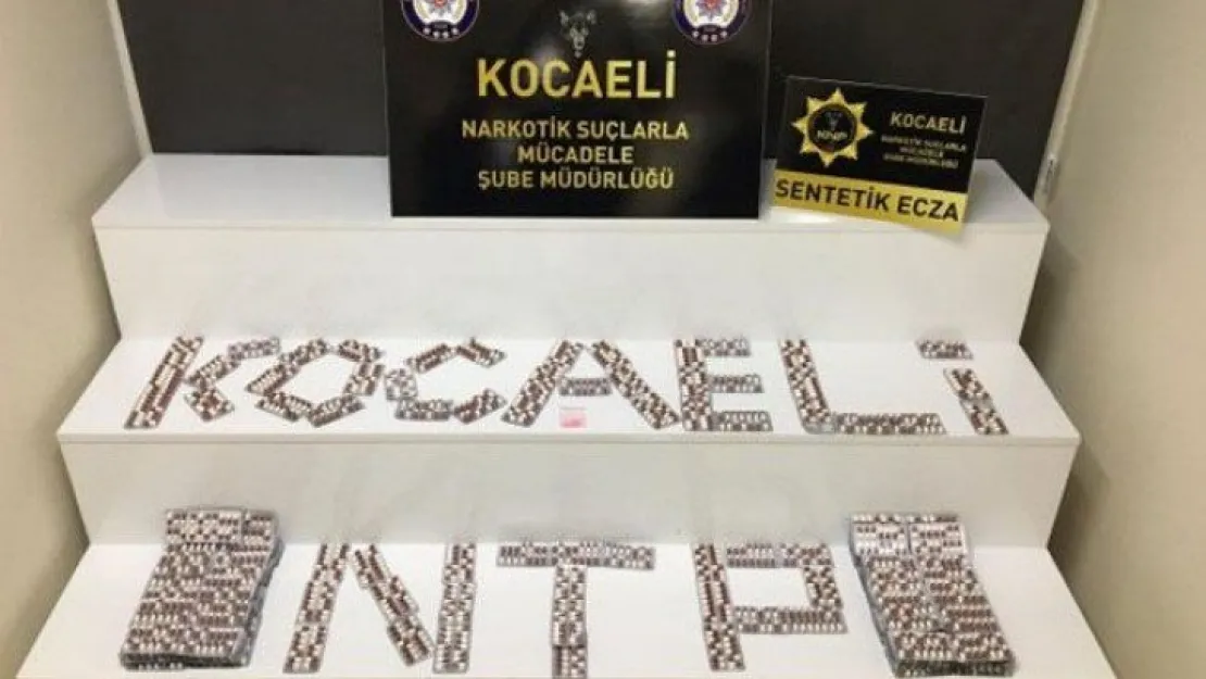 İşte Kocaeli'nin haftalık uyuşturucu bilançosu!