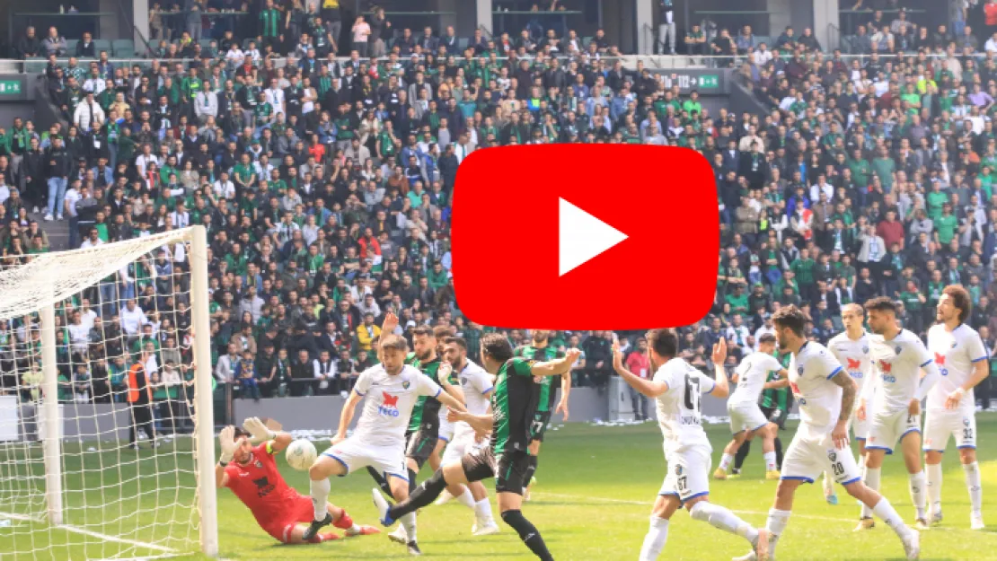 Kocaelispor: 1 Karacabeyspor: 0 İşte o gol...