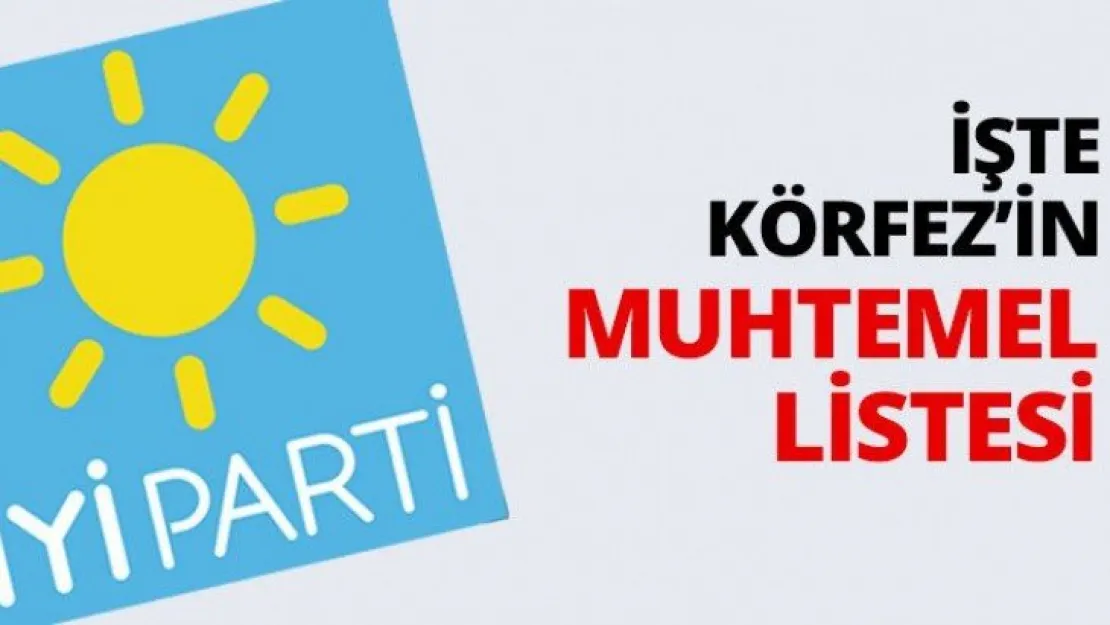 İşte Körfez'in muhtemel listesi