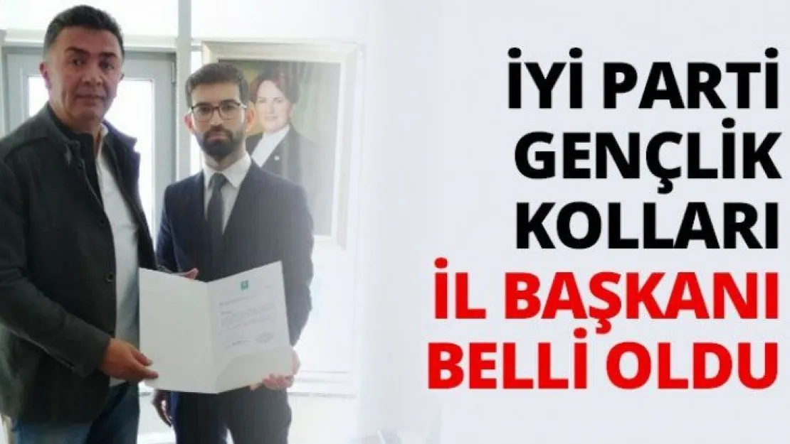 İYİ Parti Gençlik Kolları İl Başkanı belli oldu