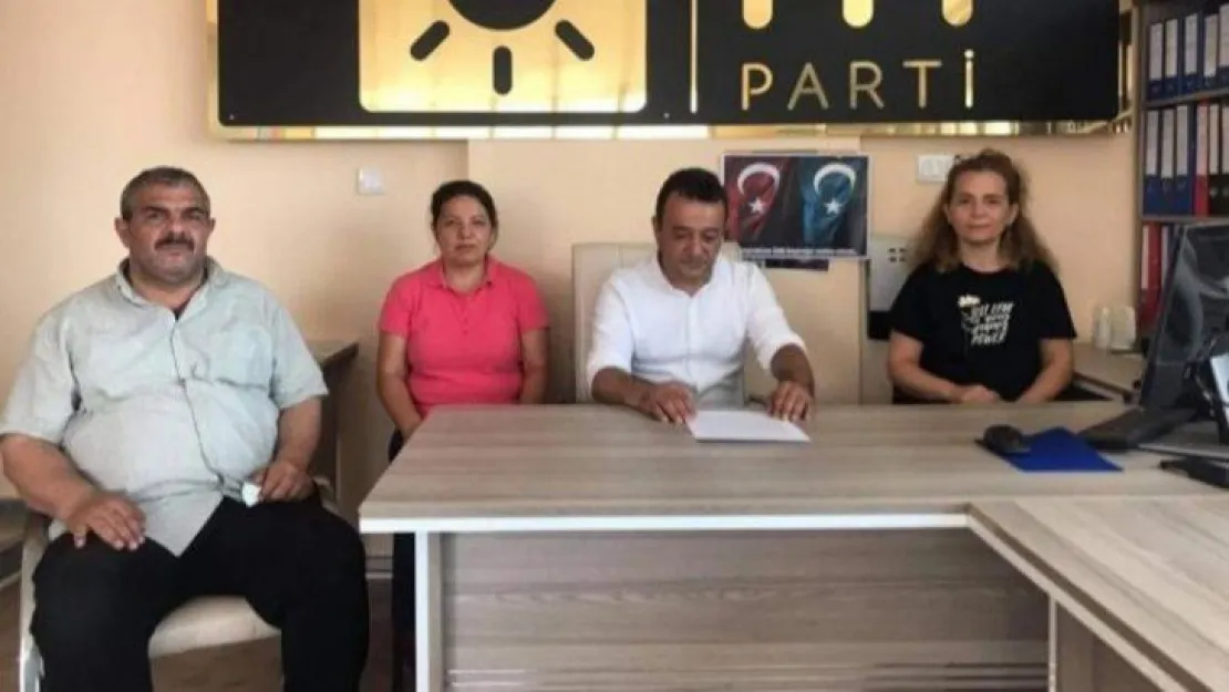 İYİ Parti Urimçi için basın açıklaması yaptı