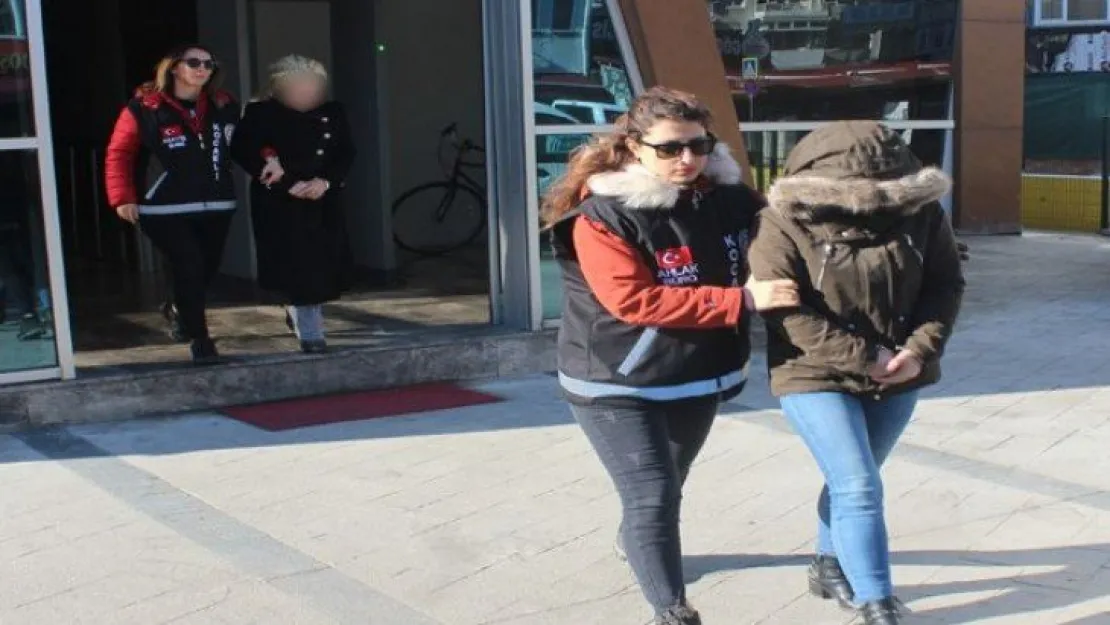 İzmit'te fuhuş operasyonu: 2 tutuklama!