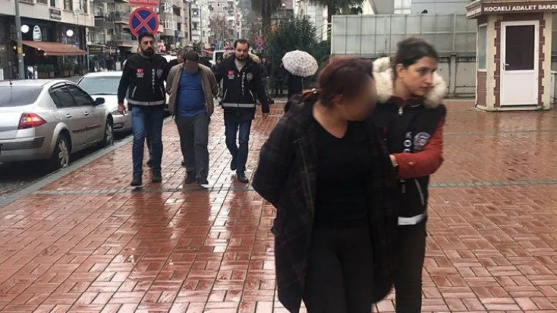İzmit'te fuhuş yaptıran 3 kişi tutuklandı!