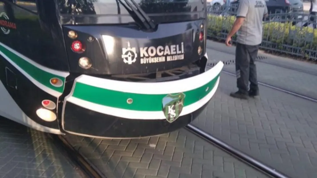 İzmit'te bir tramvay kazası daha!