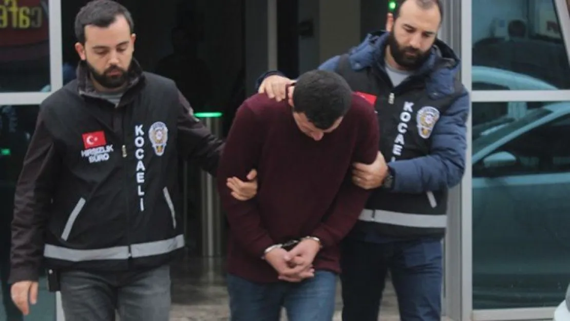 İzmit'teki akü hırsızı tutuklandı!