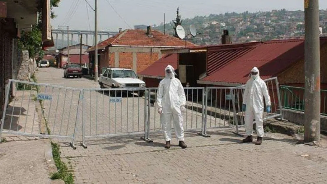İzmit'teki o sokaklar karantinaya alındı