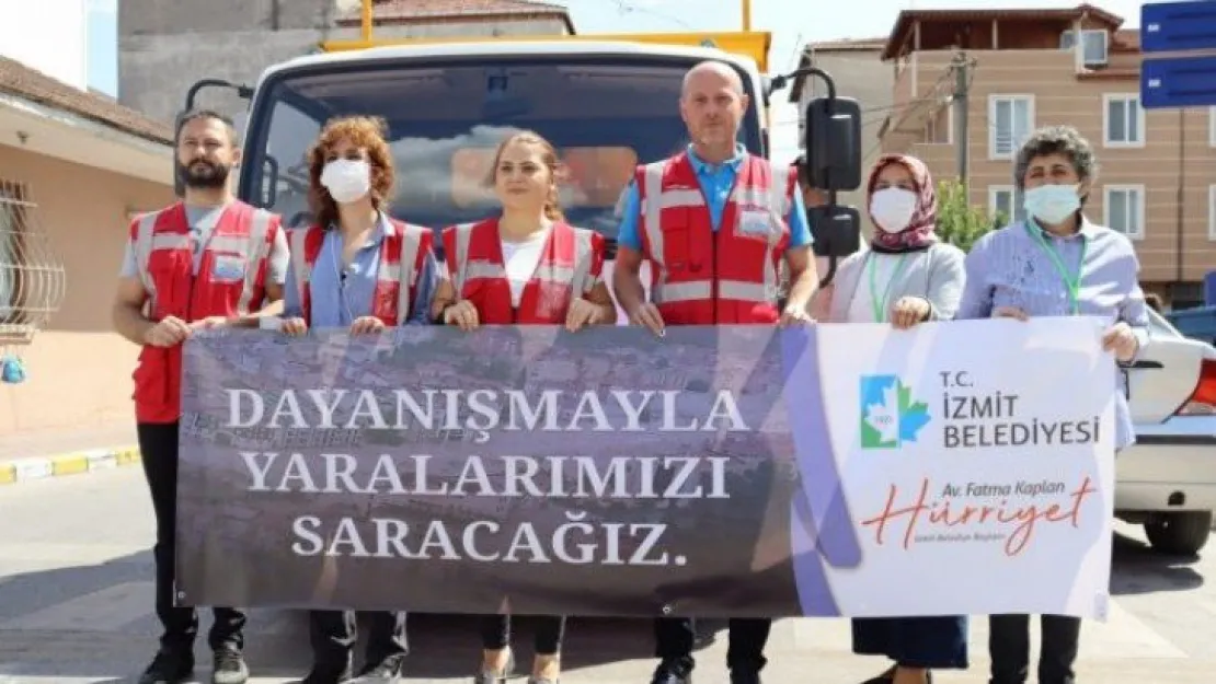 İzmit'ten yardım kamyonu sel bölgesine gönderildi!