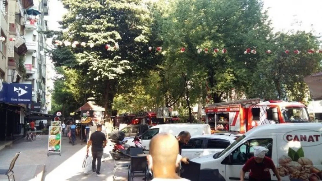İzmit Yürüyüş Yolu'nda yangın paniği!