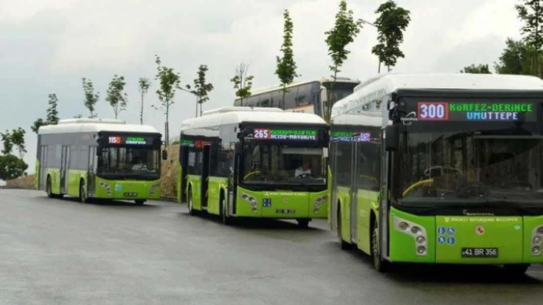 İzmit'e yeni otobüs hatları