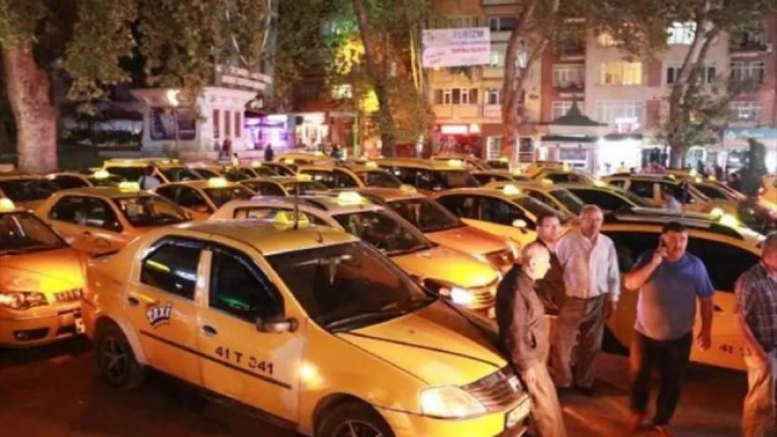 İzmitli ticari taksiler konvoy yapacak!