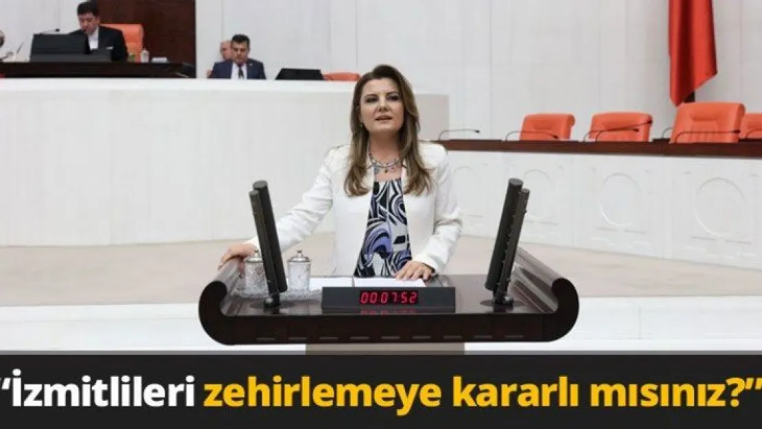 'İzmitlileri zehirlemeye kararlı mısınız?'