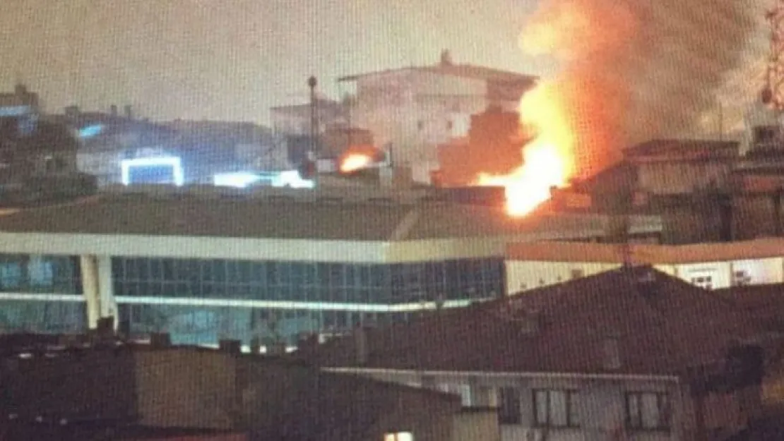İzmit'te korkutan yangın