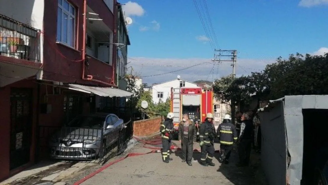 İzolasyon çalışması sırasında yangın çıktı