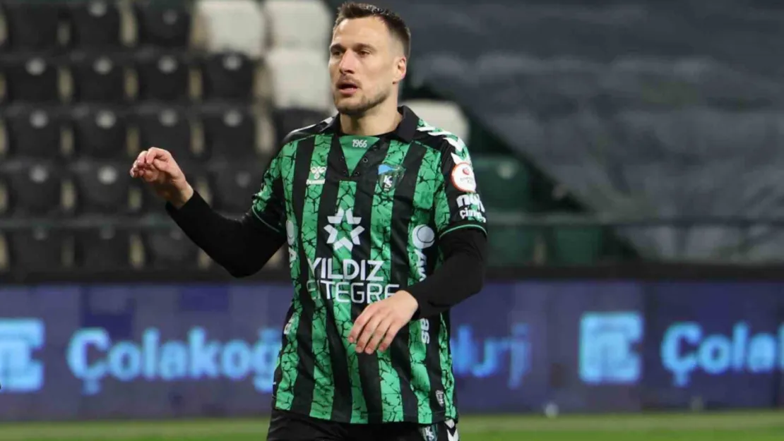 Josip Vukovic'ten Kocaelispor camiasına duygusal veda