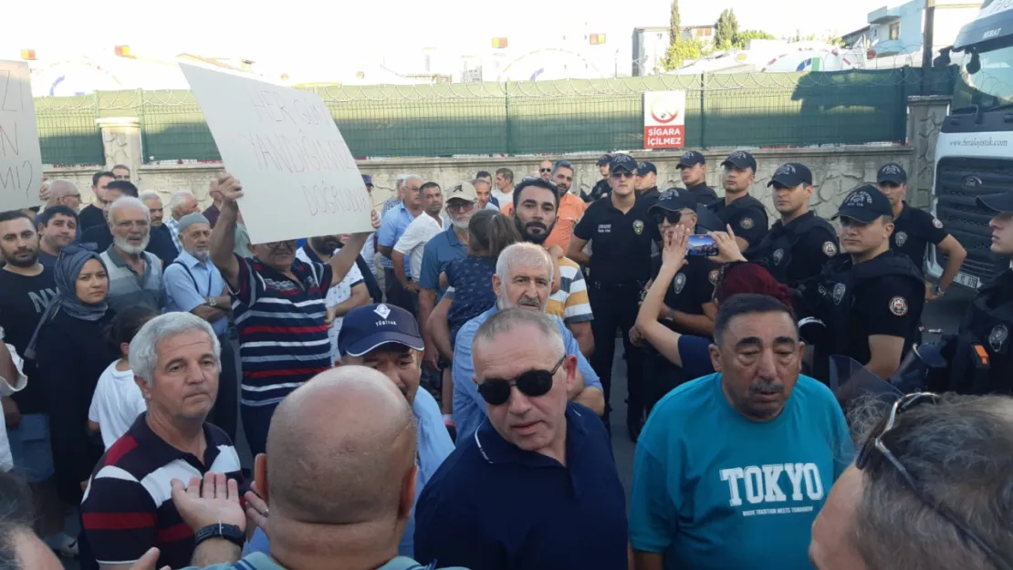 Kabakoz mağdurlarından tabutlu eylem