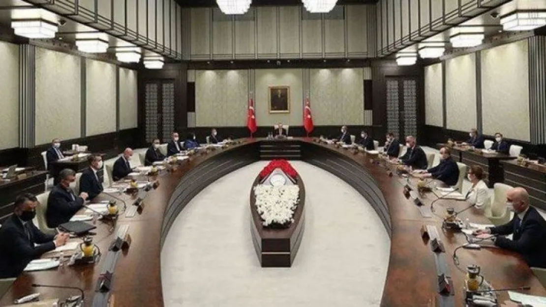 Kabine toplanıyor Gözler Erdoğan'da!