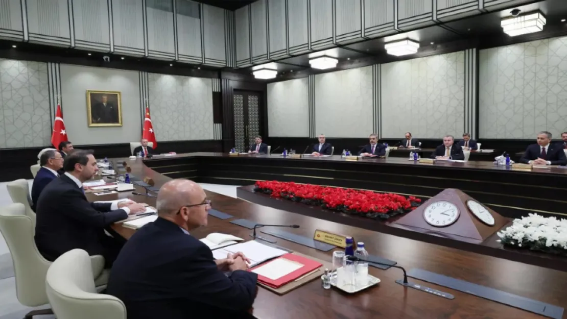 Kabine toplantısı iptal edildi