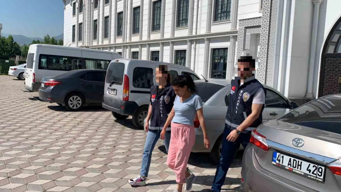 Kadın hırsız İstanbul'da yakalandı