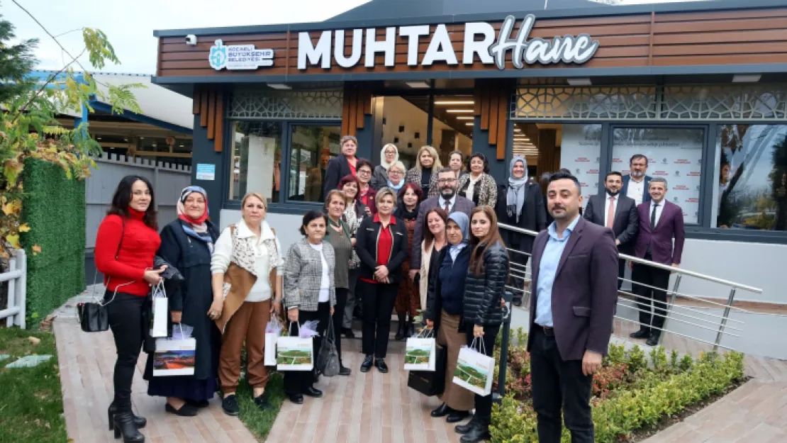 Kadın muhtarlar unutulmadı