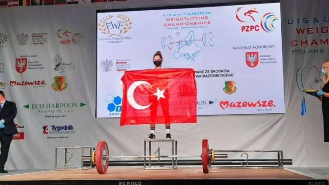 Kağıtsporlu Ceren Avrupa şampiyonu