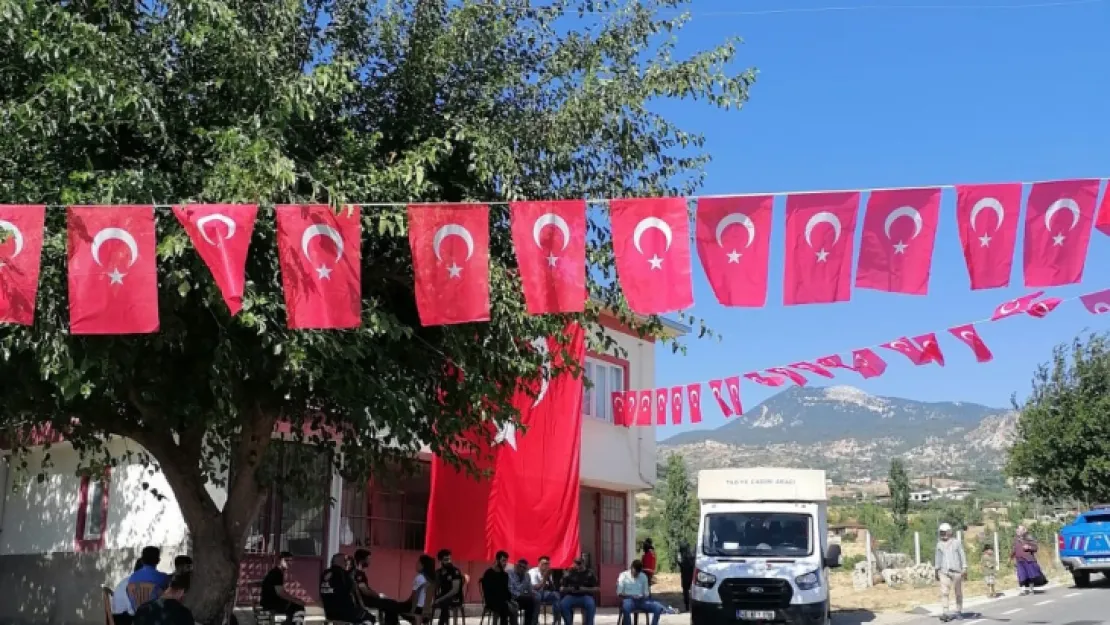 Şehidimiz var