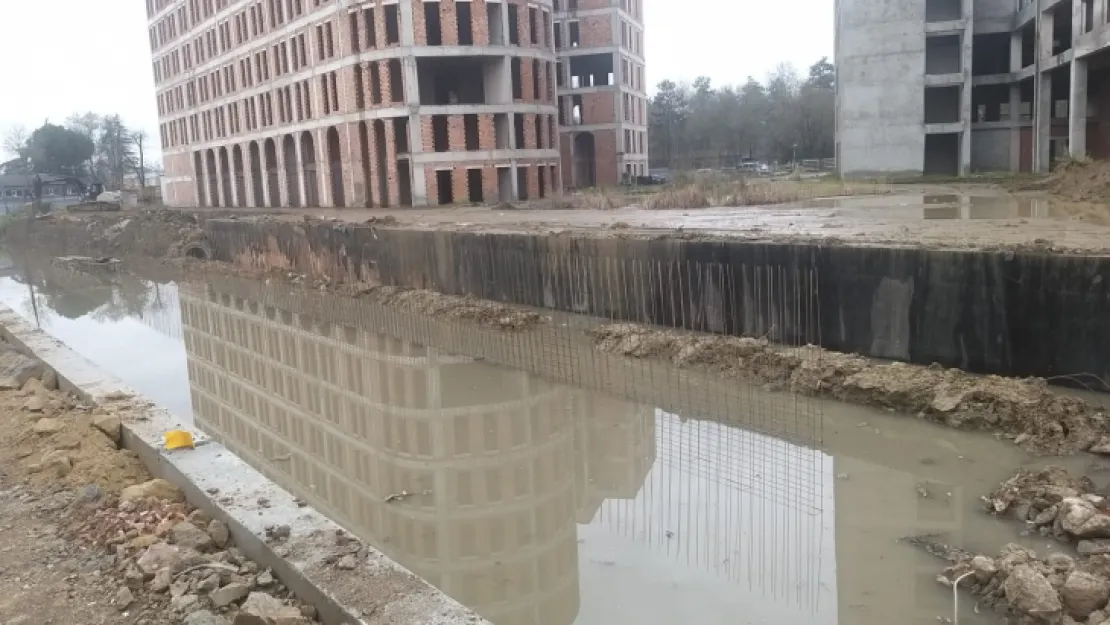 Kanal çalışması yeniden durduruldu!