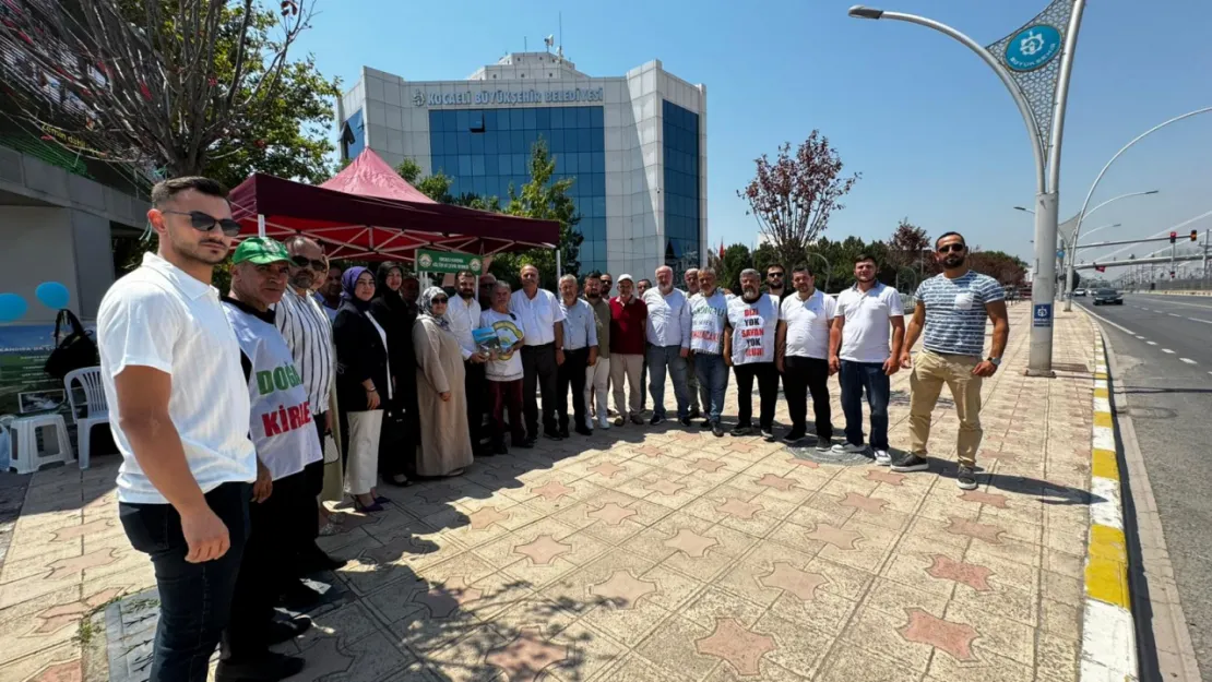 Kandıra'daki çöp tesisi girişimine tepki