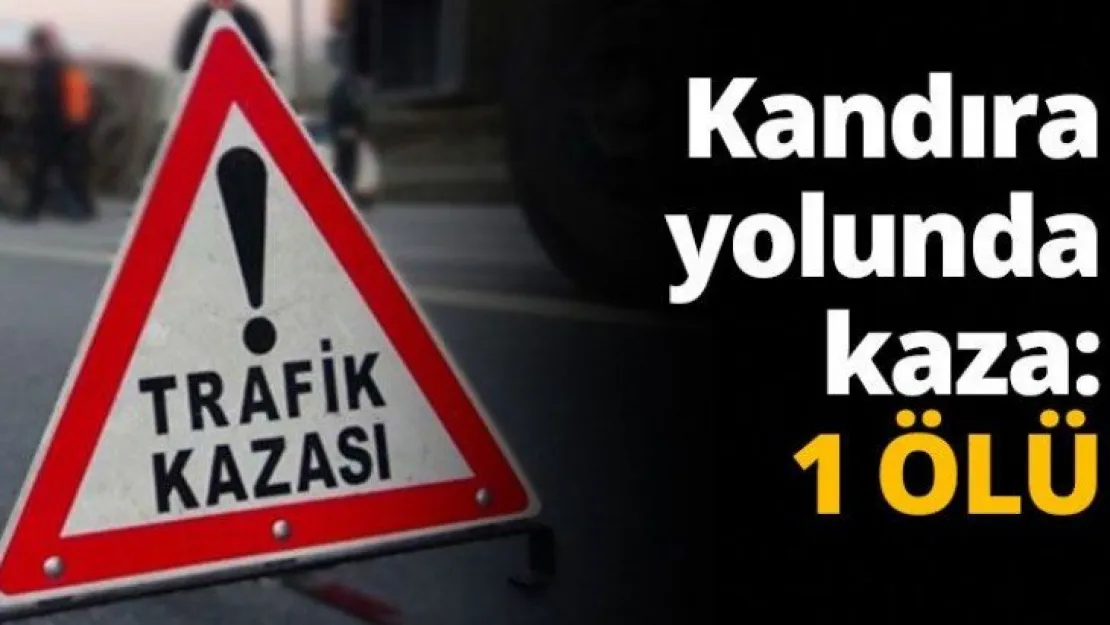 Kandıra yolunda kaza: 1 Ölü