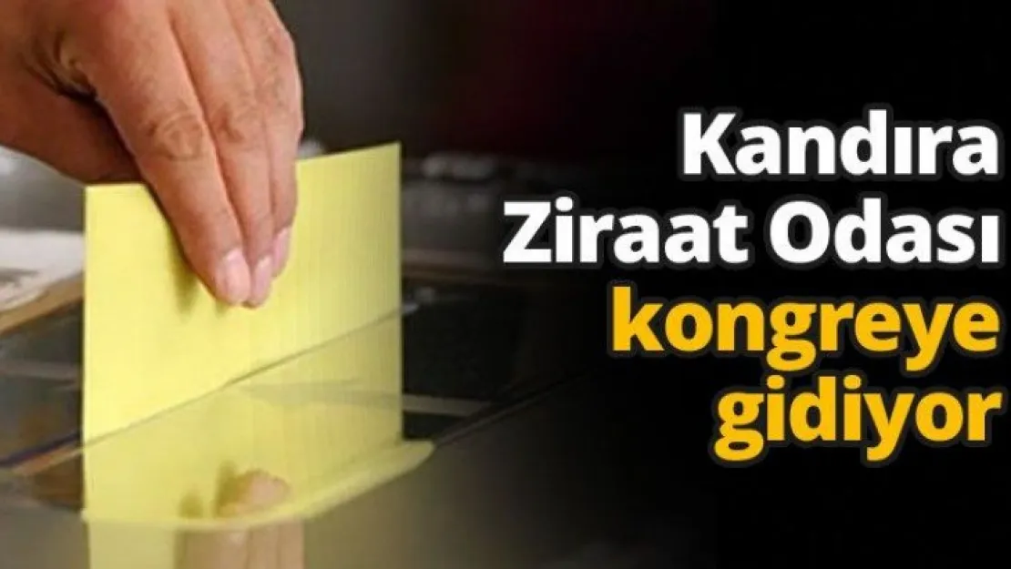Kandıra Ziraat Odası kongreye gidiyor