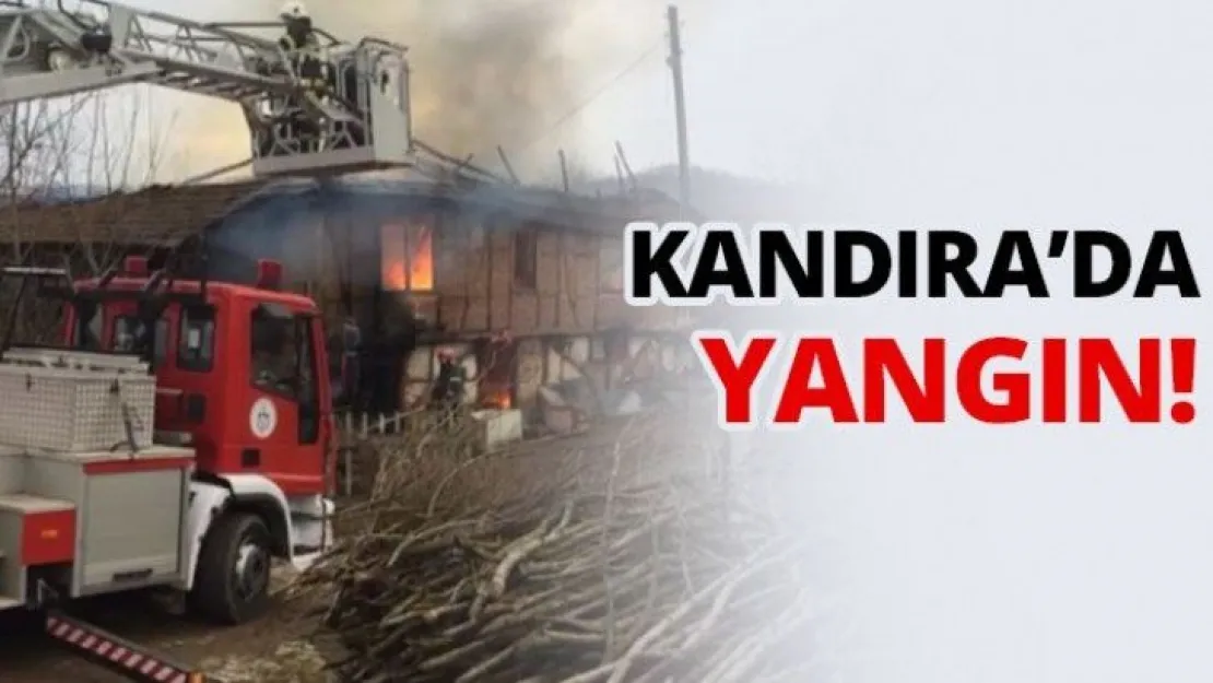 Kandıra'da yangın!
