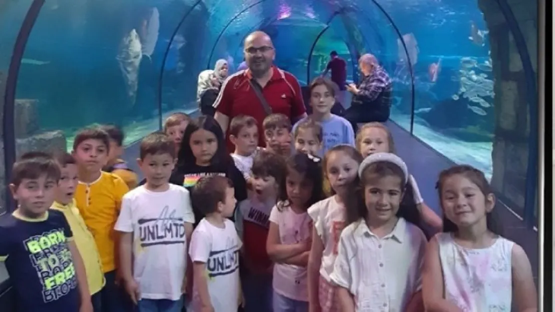 Kandıralı minikler akvaryum gezdiler 