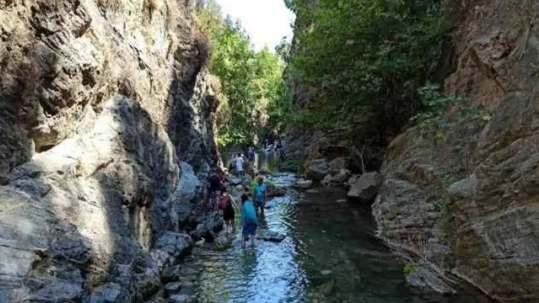 700 metre yükseklikteki kanyondan aşağıya düştü