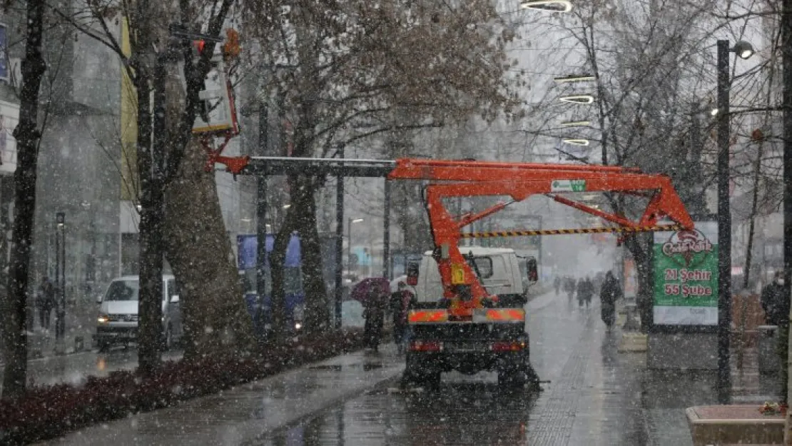 Kar altında son dokunuşlar