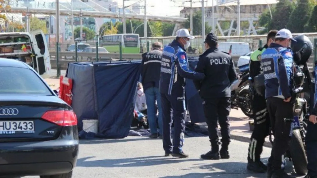 Karşıya geçmek isterken canından oldu