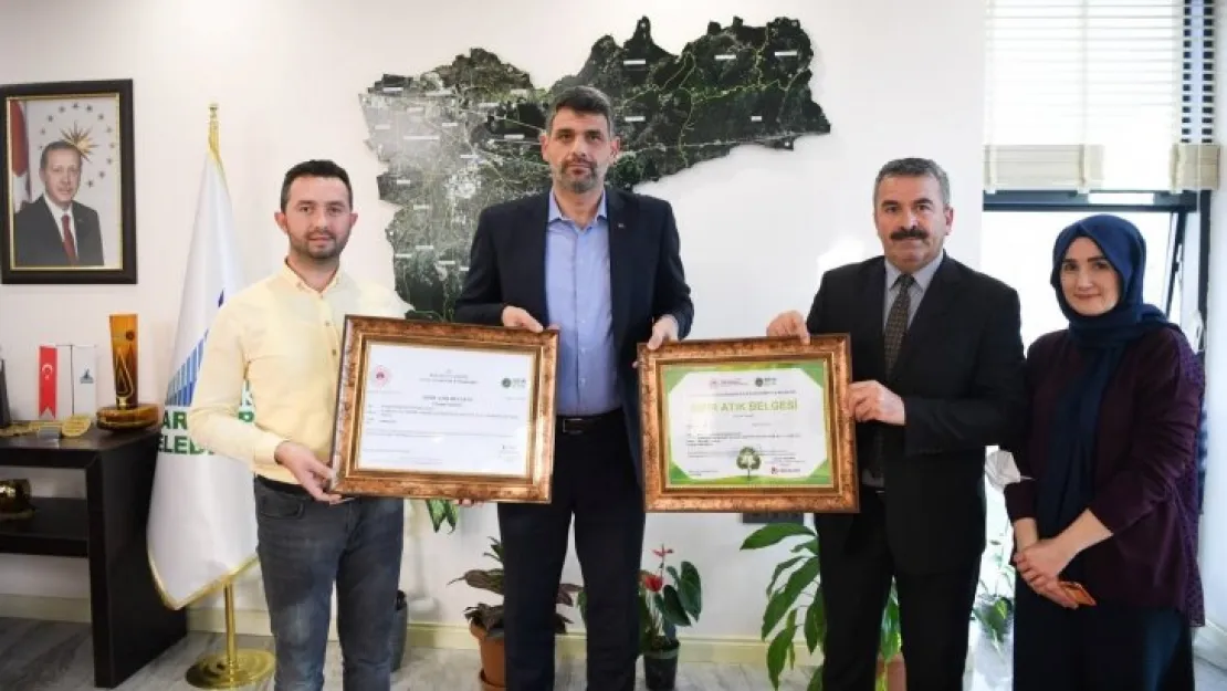 Kartepe Belediyesi, Sıfır Atık Belgesi aldı