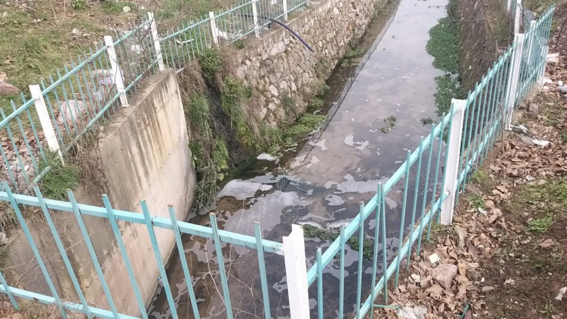 Kartepe Kule deresi kirlilik devam ediyor