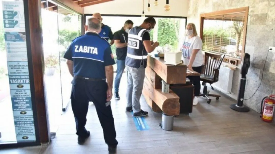 Kartepe'de Covid-19 denetimi