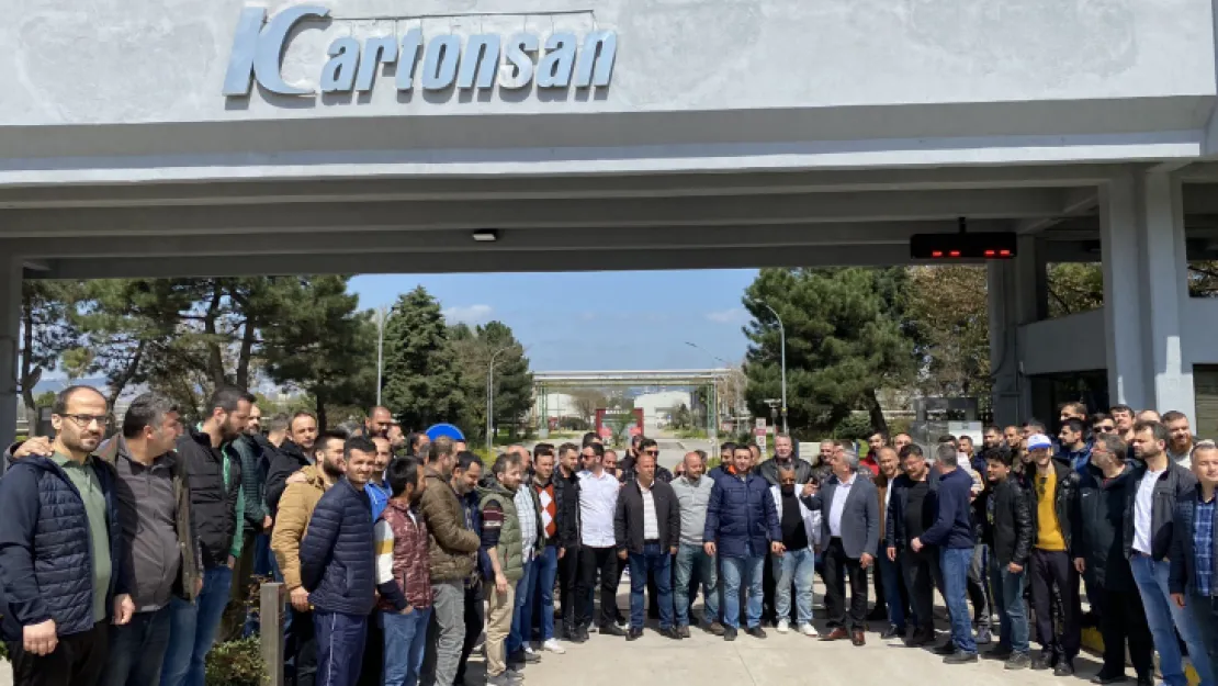 Kartonsan'da işçiler kazandı!