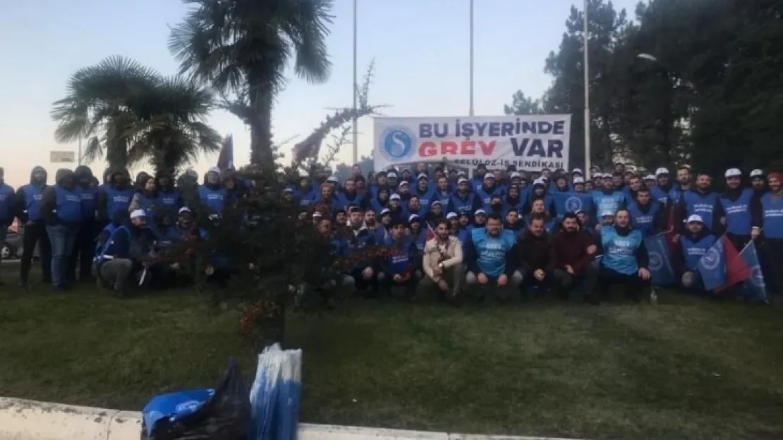 Kartonsan işçileri grevde!