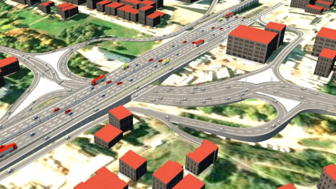 Kaşkaldere'de trafiği rahatlatacak proje başladı