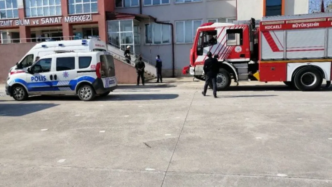 Kazan dairesindeki patlama öğretmen ve öğrencileri korkuttu