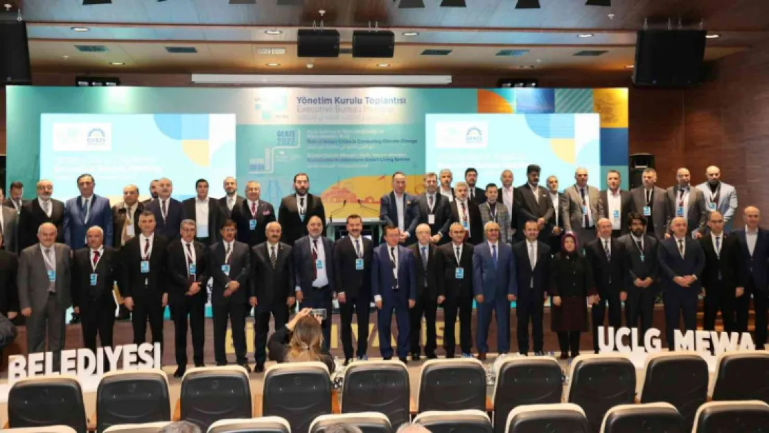 UCLG - MEWA üyeleri Kocaeli'de toplandı