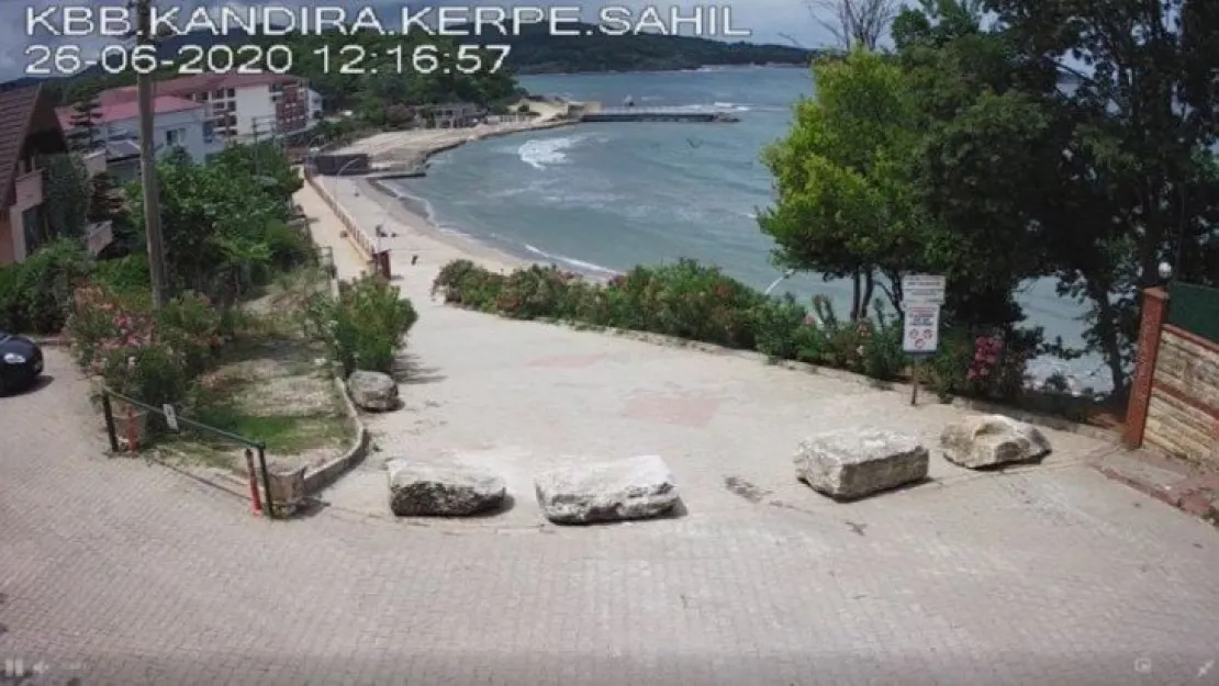 Kerpe Sahili, evden canlı olarak izlenebilecek