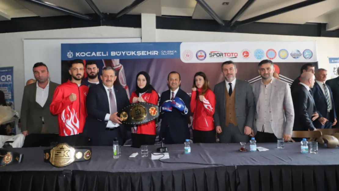 Kick Boks Büyükler Profesyonel Türkiye Şampiyonları Kocaeli'nde çıkacak