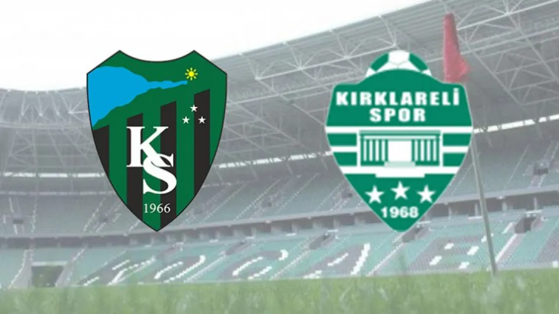 Kırklareli maçı canlı yayında 